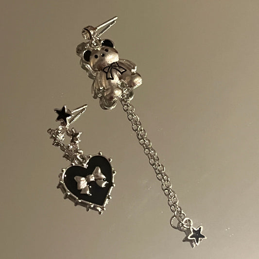 Punk Teddy Earrings