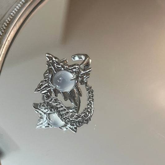 Moonlight Silver Ring